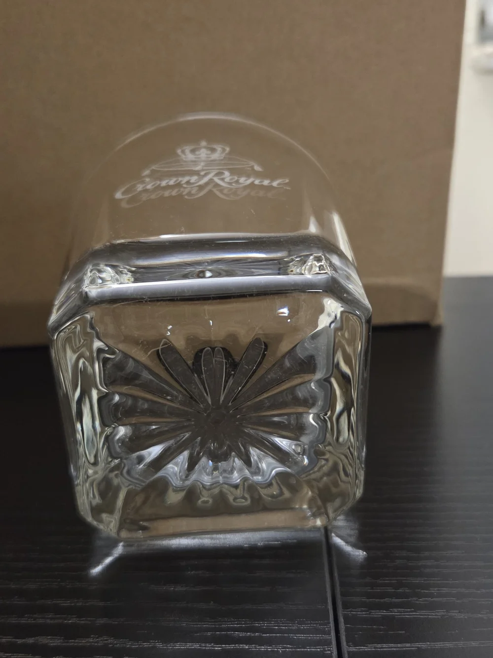 Clear Glass Tumbler - Branded Whiskey Glass